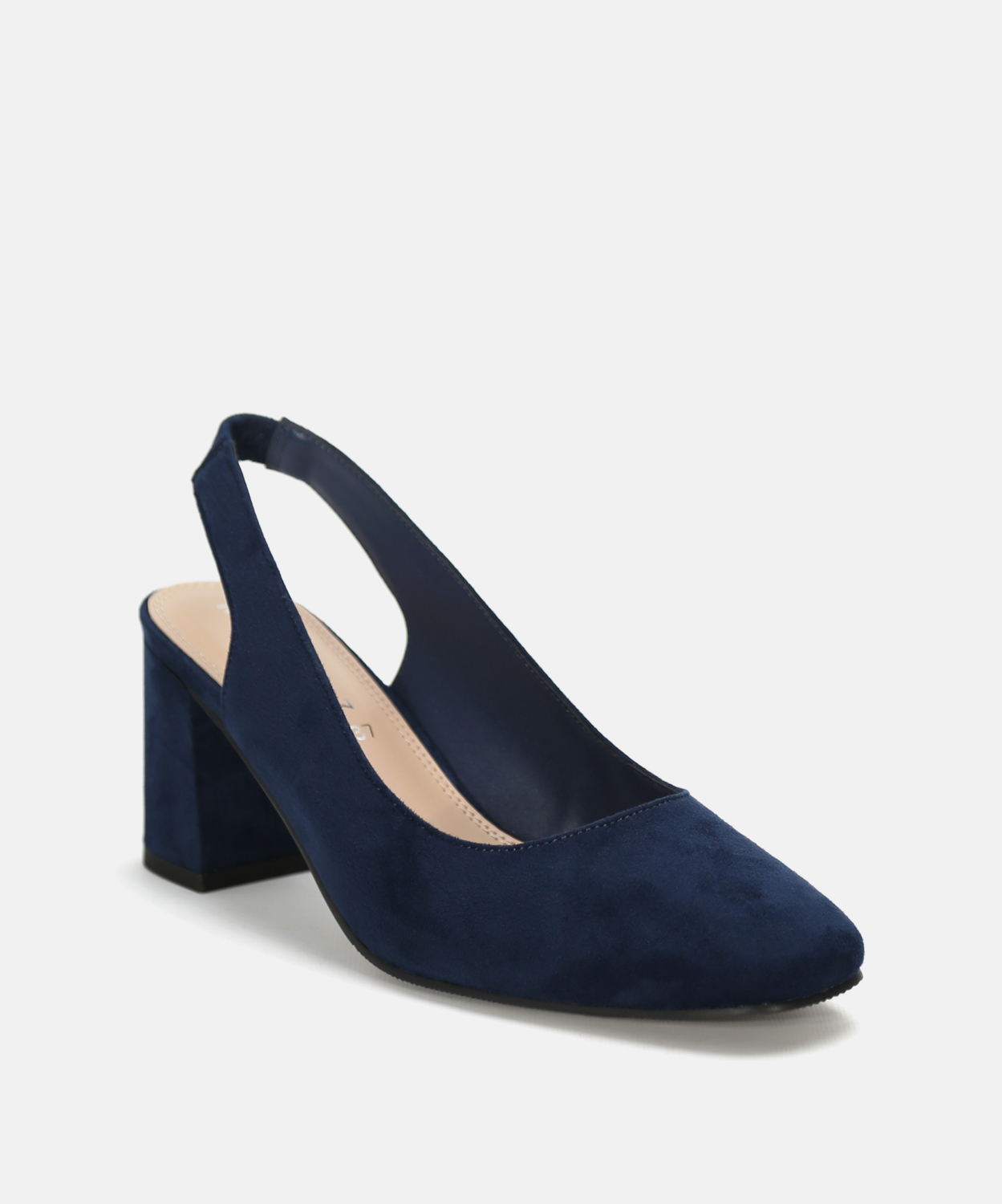 Zapato tac&oacute;n destalonado ante image number null